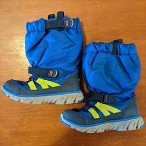 Stride Rite Size 10 W M2P Fleece-lined Easy On Sneaker Snow Boot